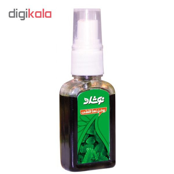 روغن نعنا فلفلی نوشاد مدل Pepermint Oil حجم 37 میلی لیتر