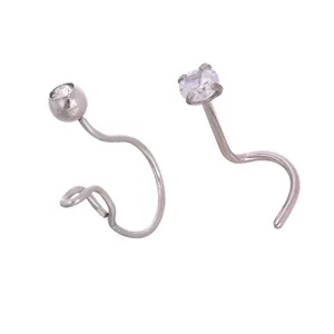 پیرسینگ بینی زنانه پایتخت مدل PS622 بسته 2 عددی