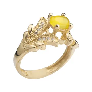 انگشتر زنانه النا آراکس مدل شرف شمس رویا