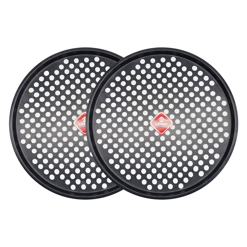 ظرف پخت پیتزا سام ست مدل مشبک مجموعه 2 عددی