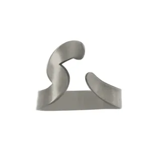 انگشتر نقره زنانه دلی جم طرح ی  کد D 587