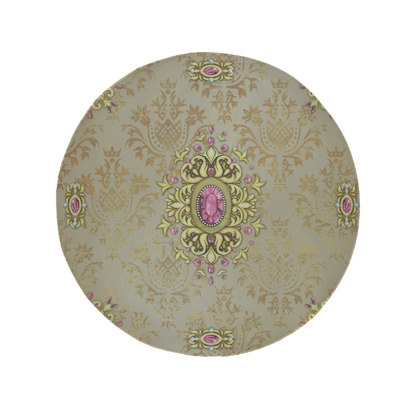 پادری مدل دایره طرح مدرن کد 5344 سایز 90 × 90 سانتی متر