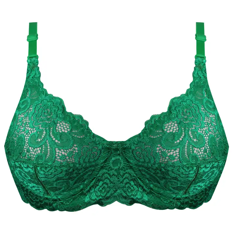 سوتین زنانه پانیذ مدل 66301 رنگ سبز