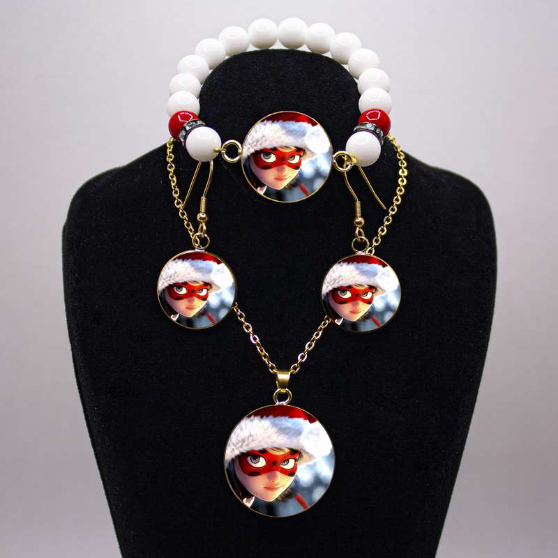 نیم ست دخترانه مدل دختر کفشدوزکی کد 184 نیم ست دخترانه مدل دختر کفشدوزکی کد 184