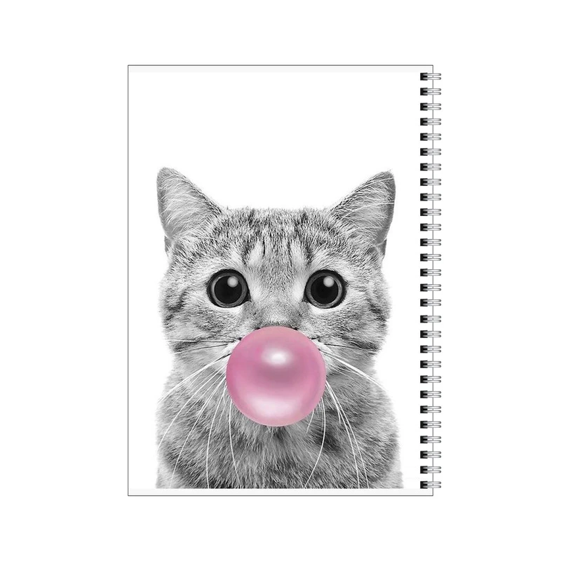 دفتر مشق 100 برگ بامبیلیپ طرح گربه آدامسی کد 8234817