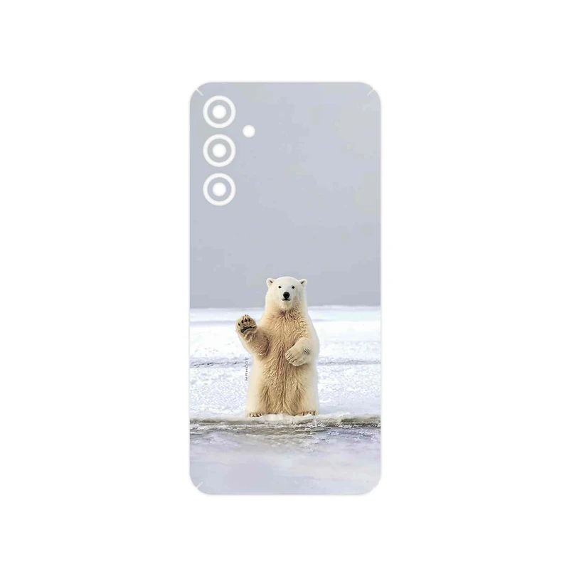 برچسب پوششی ماهوت مدل Polar_bear مناسب برای گوشی موبایل سامسونگ Galaxy M34 5G