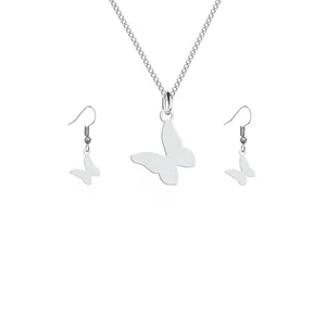 نیم ست زنانه هایکا طرح پروانه مدل S.ha1-5