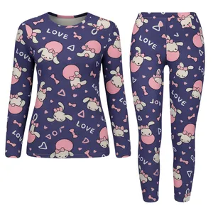 ست تی‌شرت آستین بلند و شلوار راحتی زنانه مدل آوید کد 95