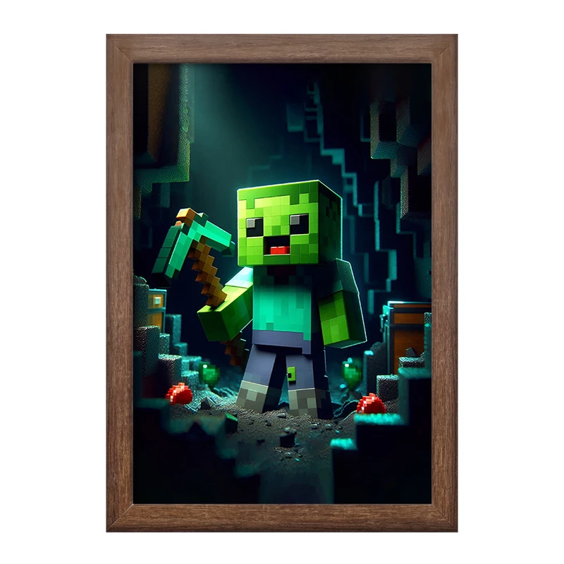 تابلو خندالو طرح ماینکرافت (Minecraft) کد F3530