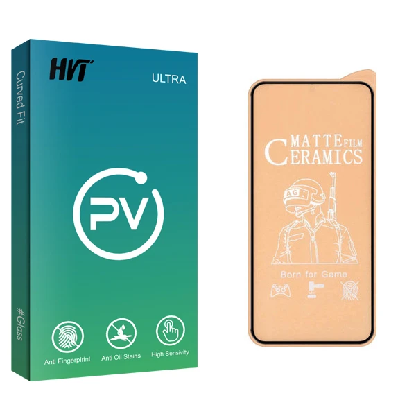 محافظ صفحه نمایش مات اچ وی تی مدل PV glass مناسب برای گوشی موبایل شیائومی Redmi Note 9 Pro