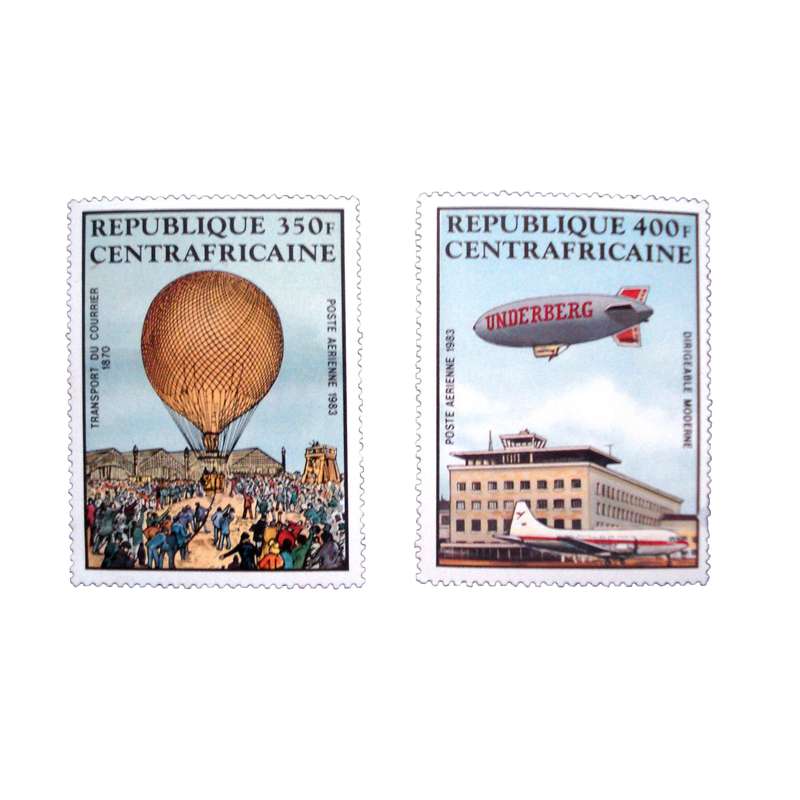 تمبر یادگاری مدل فضایی کد DS1807  مجموعه 2 عددی