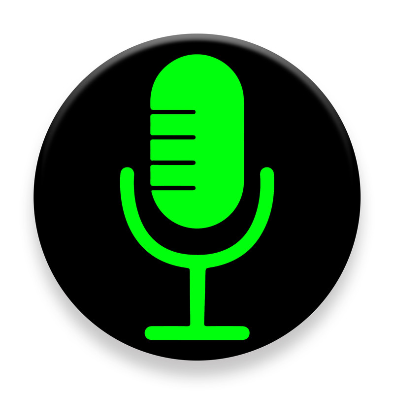  برچسب موبایل مای سیحان مدل Microphone icon مناسب برای پایه نگهدارنده مغناطیسی 