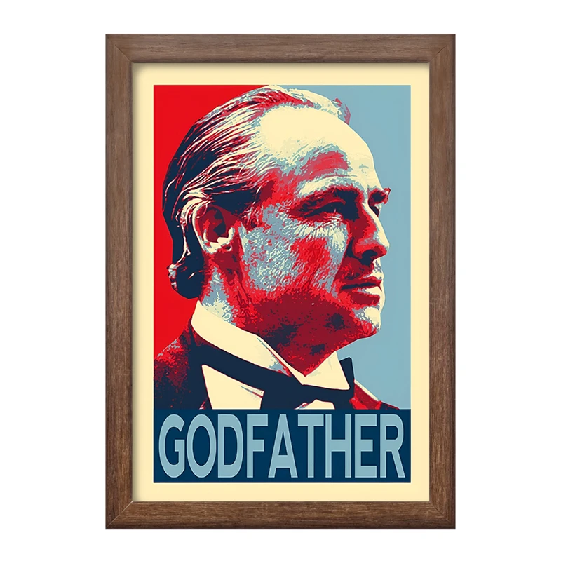 تابلو خندالو طرح پدر خوانده (The God Father) کد F6486