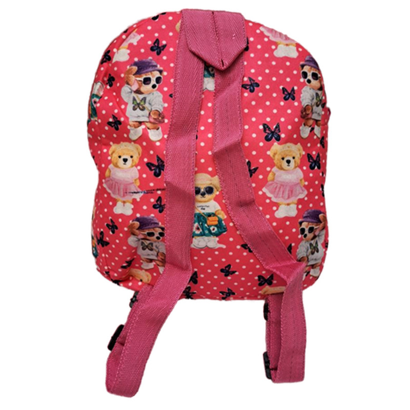 کوله پشتی بچگانه مدل خرس تدی و پروانه کد 05
