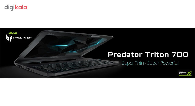 لپ تاپ 15 اینچی ایسر مدل Predator Triton 700 - 79AX لپ تاپ 15 اینچی ایسر مدل Predator Triton 700 - 79AX