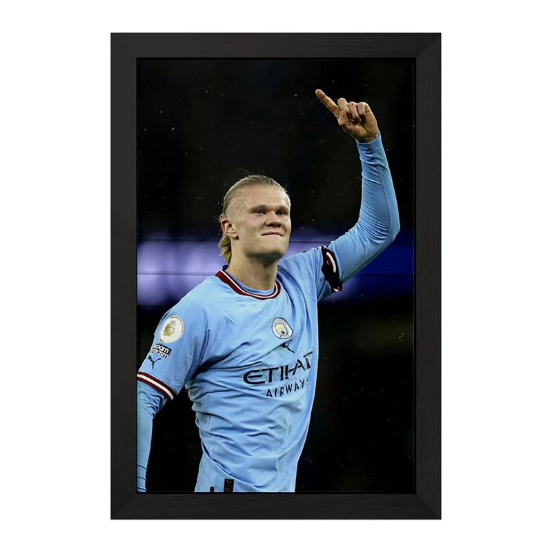 تابلو خندالو مدل ارلینگ هالند (Erling Haaland) کد 36356