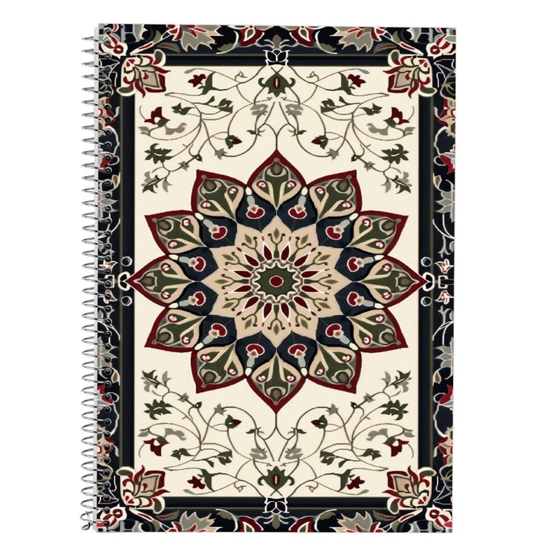 دفتر لغت 50 برگ مدوپد طرح فرش کد DF17418