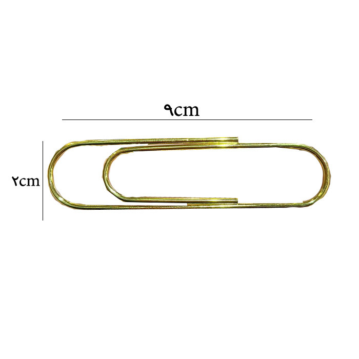 گیره کاغذ کلیپس کد 88 بسته 4 عددی