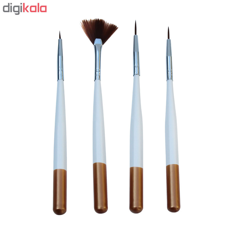 قلم طراحی ناخن مدل 74403 مجموعه 4 عددی