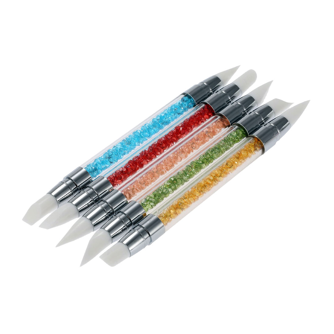قلم طراحی ناخن سیلیی مدل 74406 مجموعه 5 عددی