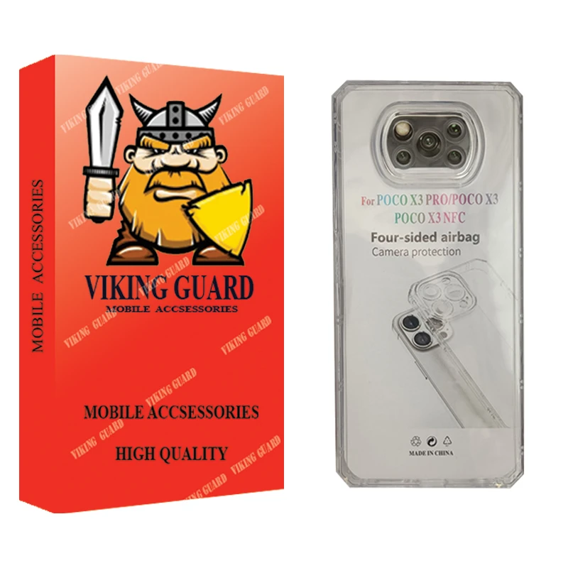 کاور وایکینگ گارد مدل ژله ای مناسب برای گوشی موبایل شیائومی Poco X3