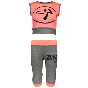 ست نیم تنه و شلوارک ورزشی ورزشی زومبا ez01