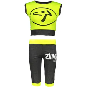 ست نیم تنه و شلوارک ورزشی ورزشی زومبا ez02
