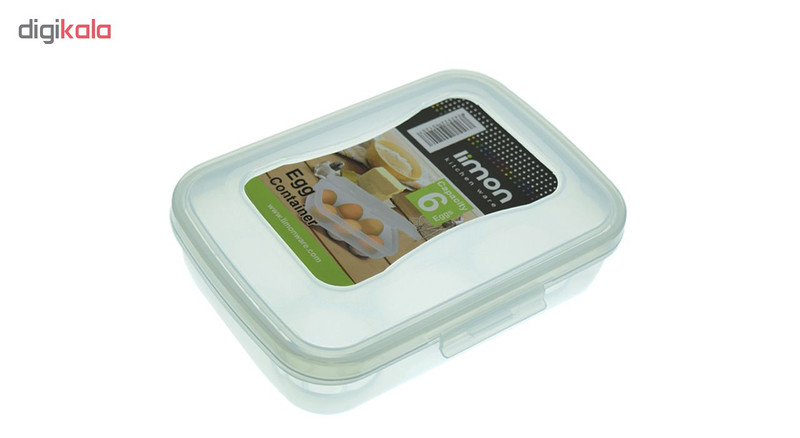 ظرف نگهدارنده تخم مرغ لیمون مدل sixegg