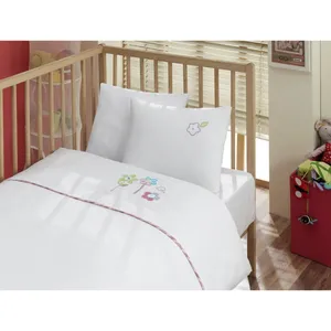 سرویس ملحفه 4 تکه کودک کاتن باکس  مدل  Daisy White