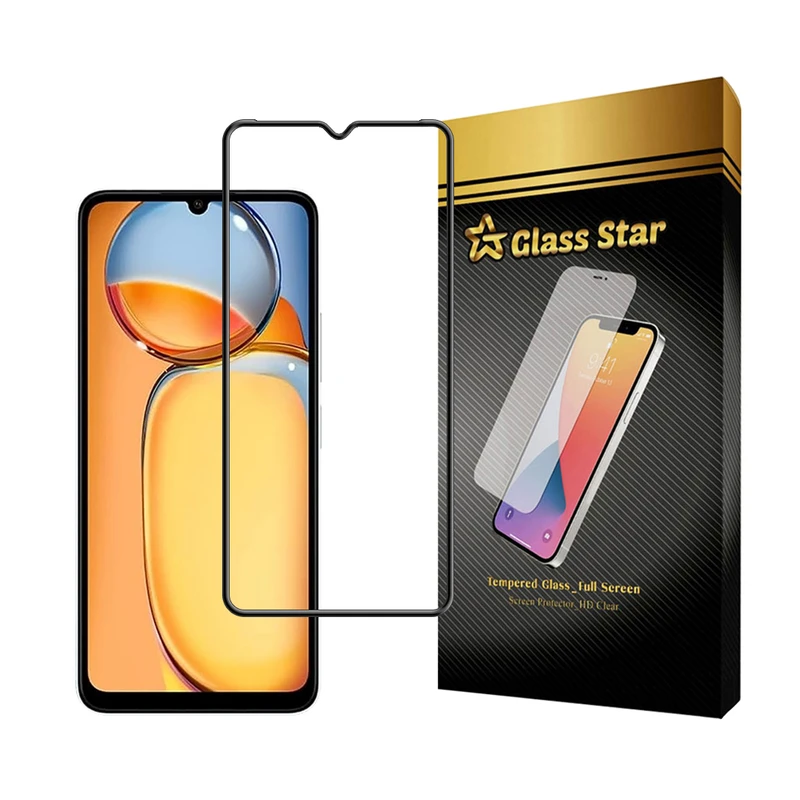 محافظ صفحه نمایش گلس استار مدل BAGAIRG مناسب برای گوشی موبایل اپل شیائومی Redmi 13C 4G /13C 5G /13R / Poco C65 / سامسونگ Galaxy A05 /A05s / ریلمی C51 / C53