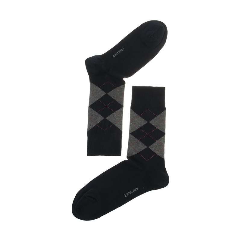 جوراب مردانه اکسلنس مدل M0211005SO-NAVY
