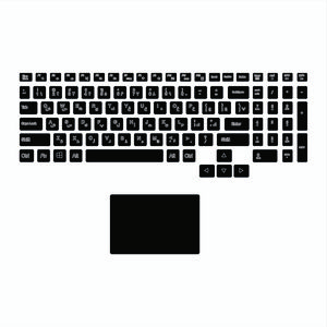 نقد و بررسی برچسب حروف فارسی کیبورد توییجین و موییجین مدل le-02 مناسب برای لپ تاپ لنوو Legion به همراه استیکر تاچ پد توسط خریداران
