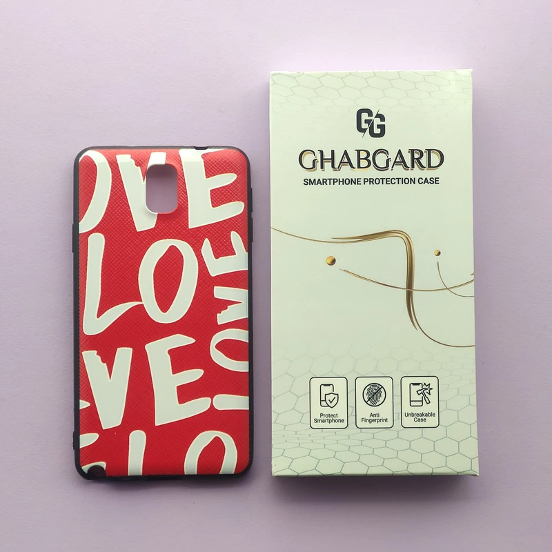 کاور قاب گارد مدل دورژله ای دخترانه مناسب برای گوشی موبایل سامسونگ Galaxy Note 3