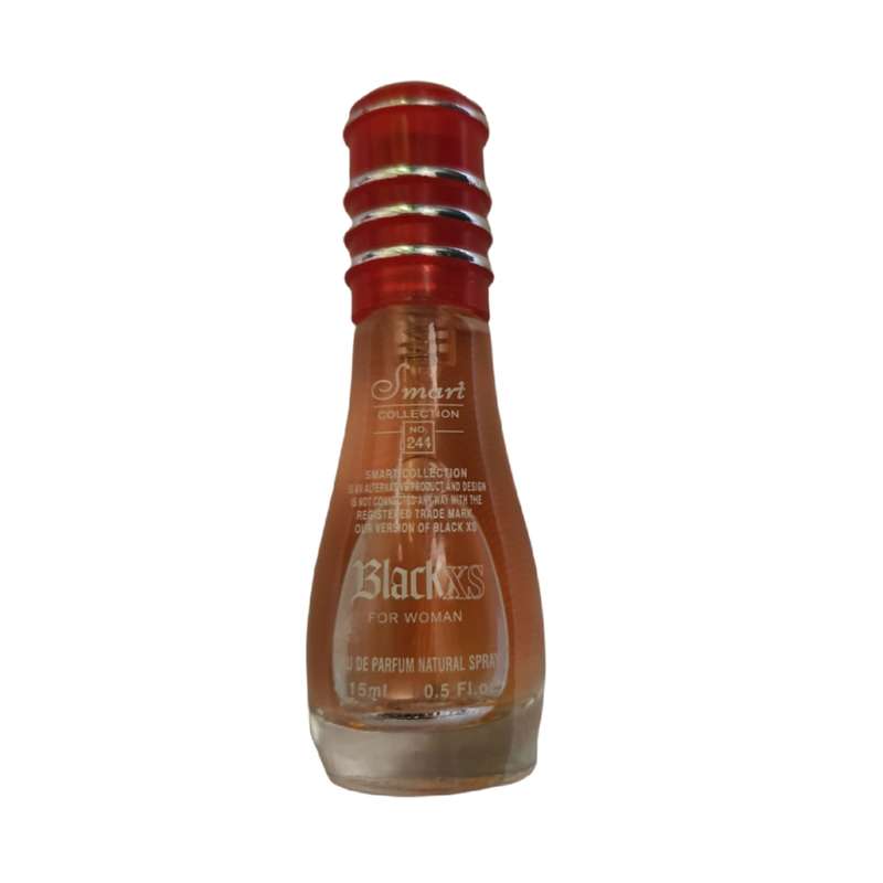 عطر جیبی زنانه اسمارت کالکشن مدل Black XS حجم 15 میلی لیتر