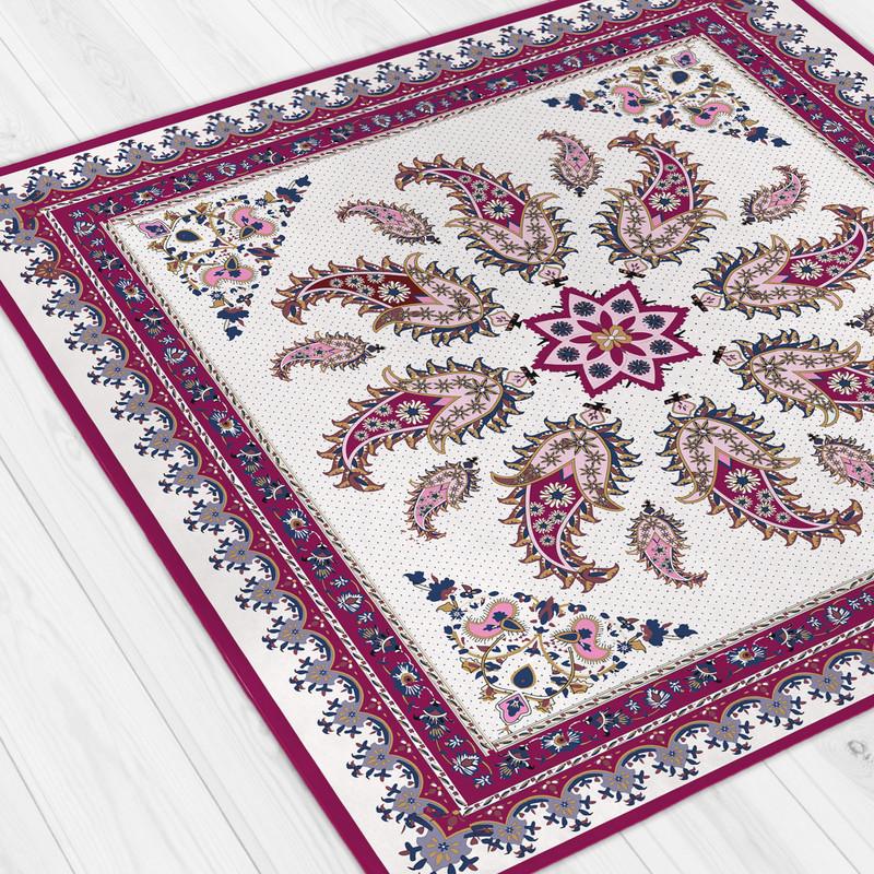 رومیزی مدل بته جقه کد 140073