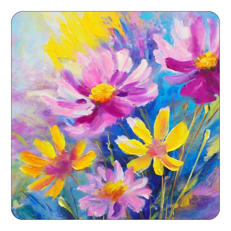 مگنت کاکتی طرح نقاشی رنگ روغن مدل mp72976