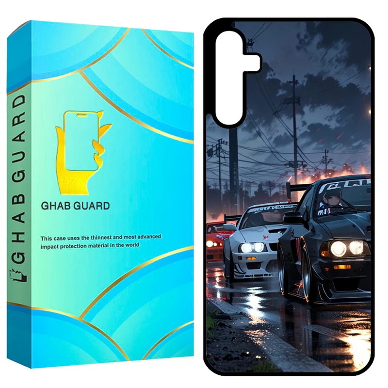 کاور قاب گارد طرح ماشین مدل GCHPA35 مناسب برای گوشی موبایل سامسونگ Galaxy A35 5G