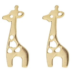 گوشواره طلا 18 عیار زنانه مدل EG134