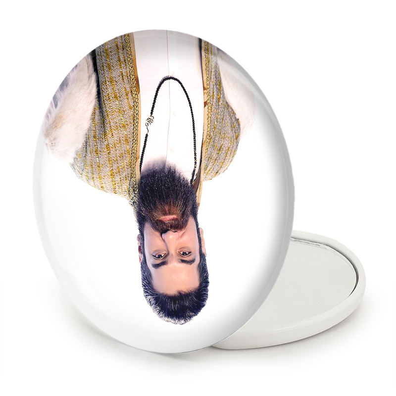 آینه جیبی خندالو طرح علی زندوکیلی مدل تاشو کد 4039