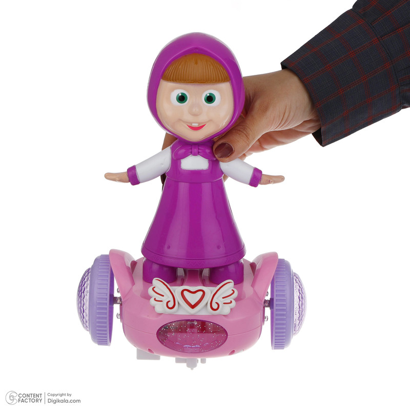 اسباب بازی مدل دختر اسکوترسوار کد 9505-7