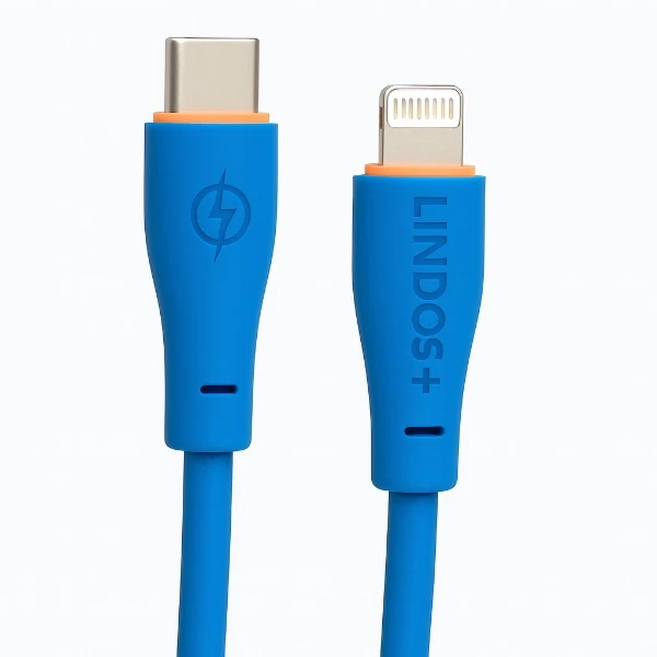کابل تبدیل USB-C به لایتنینگ لیندوس مدل LD12 طول 1 متر