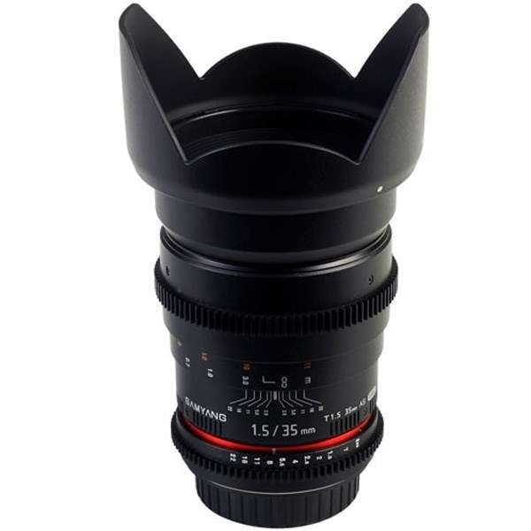 لنز سامیانگ 35mm T1.5 AS UMC VDSLR Canon لنز سامیانگ 35mm T1.5 AS UMC VDSLR Canon