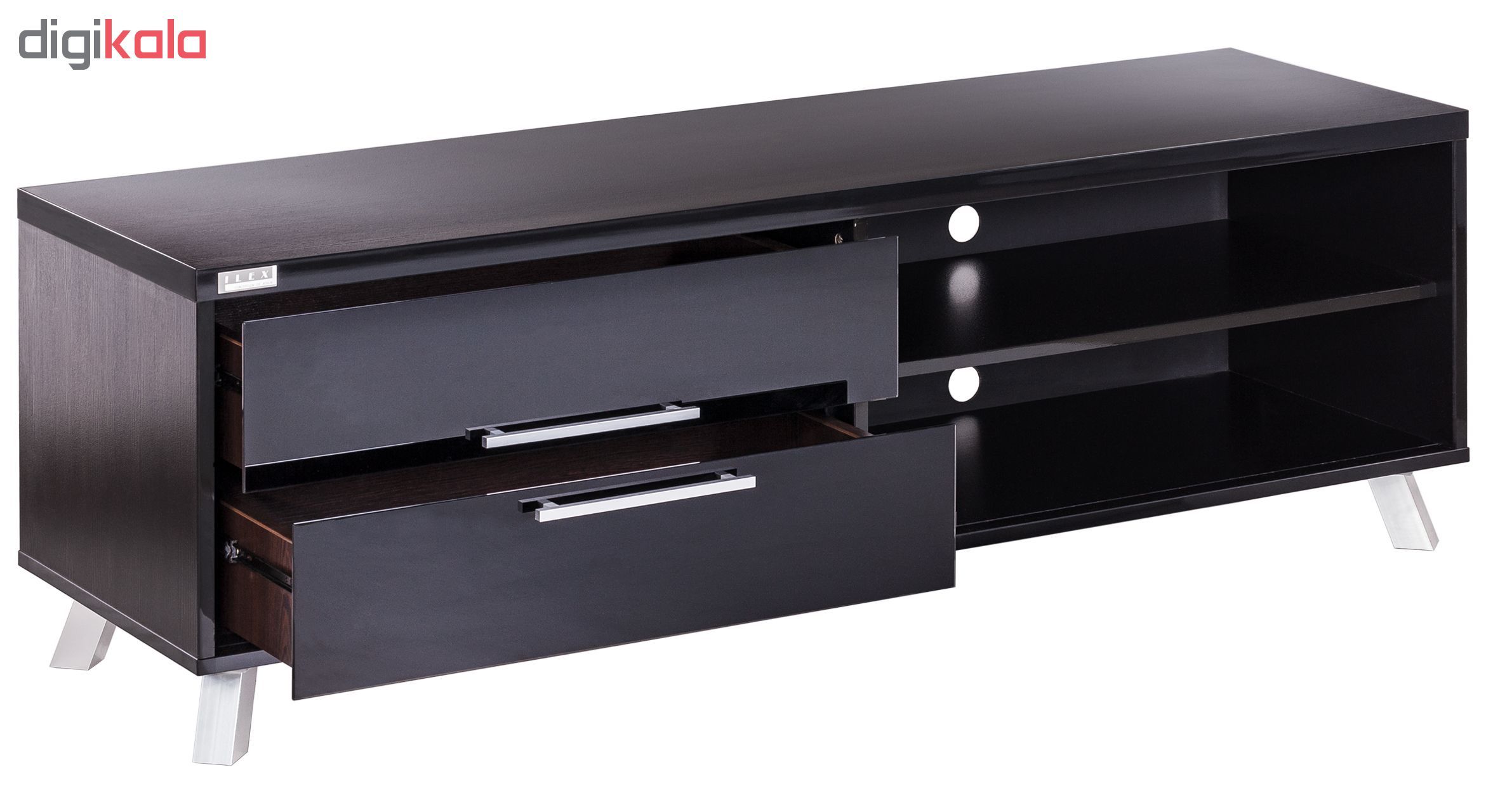 میز تلویزیون آیلکس مدل WENDY-BLACK-150