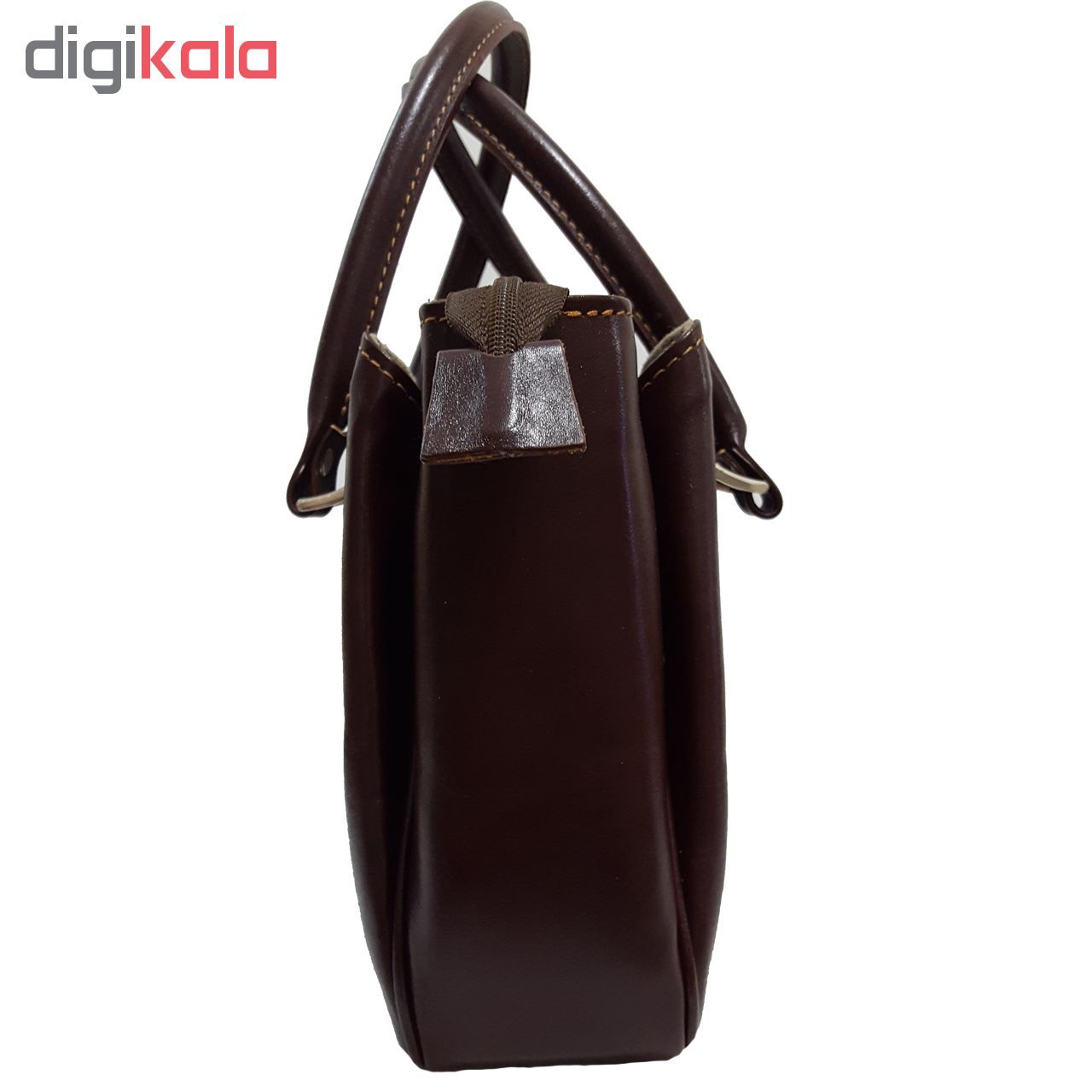 کیف دستی زنانه چرم زانکو مدل KD-1200 -  - 5