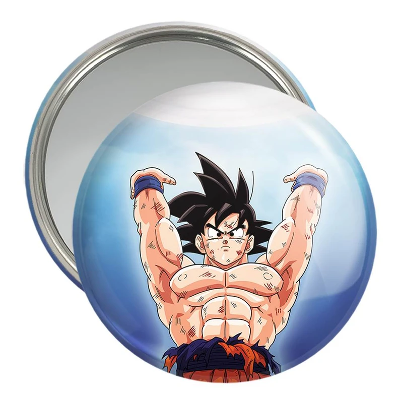آینه جیبی خندالو مدل گوکو انیمه دراگون بال Dragon Ball  کد 12046