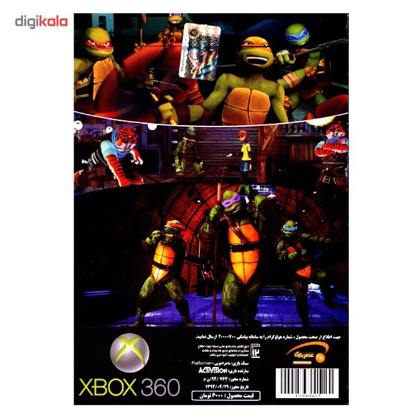 بازی Teenage Mutant Ninja Turtles مخصوص ایکس باکس 360