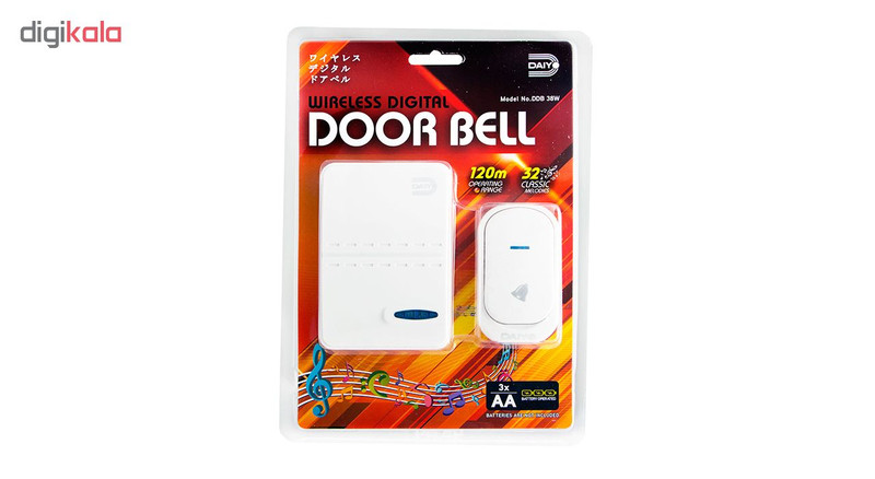 زنگ بی سیم دایو مدل DDB 38w