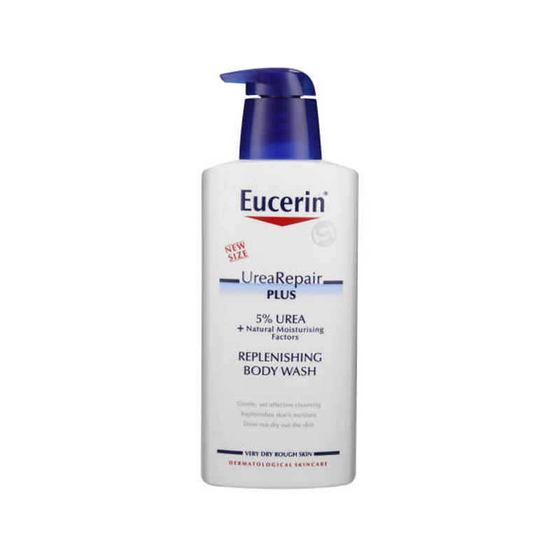 ژل شستشو صورت و بدن اوسرین مدل UREA REPAIR 5% حجم 400 میلی لیتر
