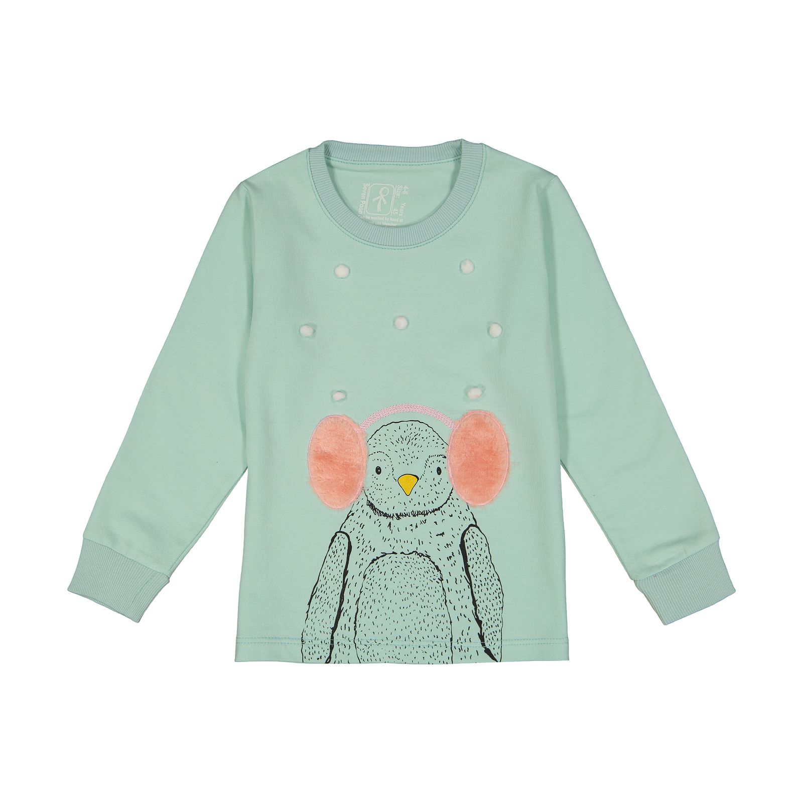 تی شرت دخترانه سون پون مدل 1391636-23 - - 6