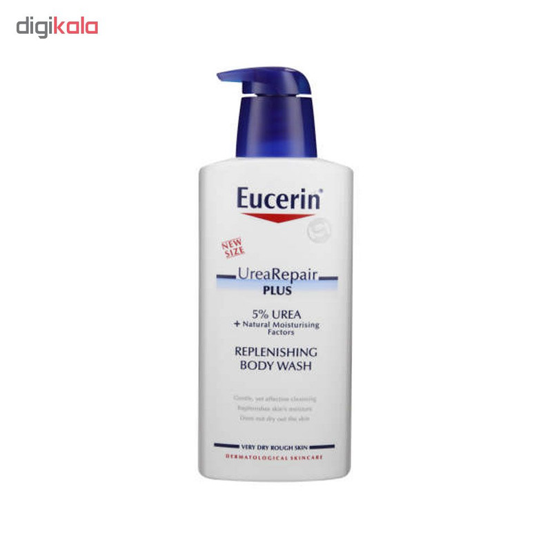 ژل شستشو صورت و بدن اوسرین مدل UREA REPAIR 5% حجم 400 میلی لیتر